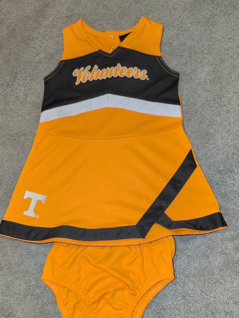 Tennessee Vols Cheerleader Outfit W Bloomers! 3T.